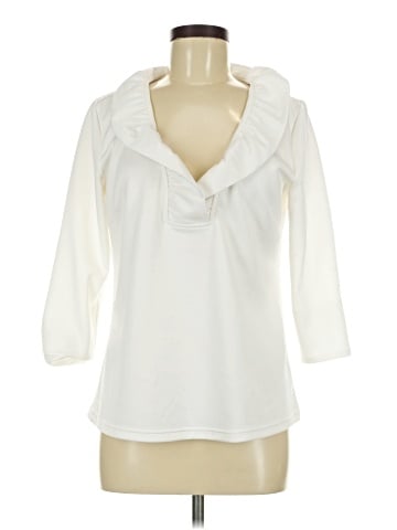 Gretchen Scott Designs 3/4 Sleeve Blouse (view 1)