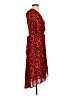 CAbi Animal Print Red Cocktail Dress Size XS - photo 4