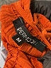 Papermoon Orange 3/4 Sleeve Blouse Size M - photo 7