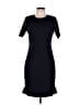 Tahari Solid Black Cocktail Dress Size XL (estimated) - photo 1