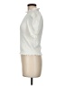 Catherine Malandrino Ivory Short Sleeve Top Size M - photo 5