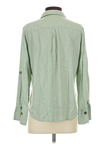 Velvet Heart 3/4 Sleeve Button-Down Shirt (view 2)