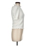 Catherine Malandrino Ivory Short Sleeve Top Size M - photo 4