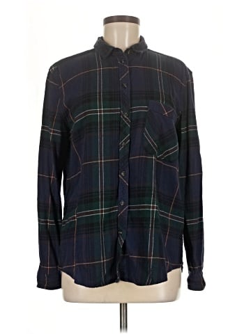 BDG Long Sleeve Button-Down Shirt (view 1)