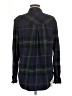 BDG 100% Cotton Plaid Blue Long Sleeve Button-Down Shirt Size M - photo 2