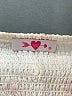 Buddy Love 100% Polyester Hearts White Short Sleeve Blouse Size XS - photo 7