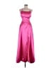 Unbranded 100% Polyester Pink Cocktail Dress Size 8 - photo 1