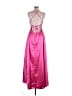 Unbranded 100% Polyester Pink Cocktail Dress Size 8 - photo 2