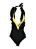 Red Carter Color Block Black One Piece Swimsuit Size S - photo 2