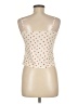 Unbranded 100% Polyester Ivory Sleeveless Top Size M - photo 2
