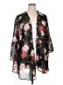 Torrid 100% Polyester Black Kimono Size 1X Plus (1) - photo 1