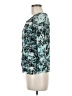 Alfani Graphic Teal 3/4 Sleeve Top Size M (petite) - photo 5