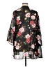 Torrid 100% Polyester Black Kimono Size 1X Plus (1) - photo 2
