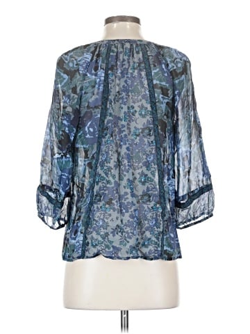 Joie 3/4 Sleeve Silk Top (view 2)