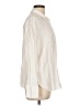 MNG 100% Lyocell Ivory Long Sleeve Blouse Size 10 - photo 4