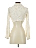 Le Lis 100% Polyester Ivory 3/4 Sleeve Blouse Size S - photo 2