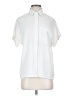 Shein 100% Polyester Solid Ivory Short Sleeve Blouse Size 2 - photo 1