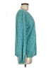J.Jill Polka Dots Teal Pullover Sweater Size M - photo 4