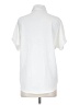 Shein 100% Polyester Solid Ivory Short Sleeve Blouse Size 2 - photo 2