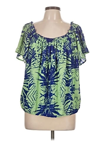 Colleen Lopez Short Sleeve Blouse (view 1)