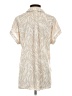 J by Joie 100% Polyester Animal Print Tan Short Sleeve Blouse Size S - photo 2
