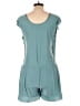 Unbranded Solid Teal Romper Size L - photo 2