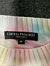 Central Park West Tie-dye Ivory Pullover Sweater Size XS - photo 7