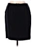 DKNY Solid Black Formal Skirt Size 14 - photo 2