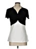 East5th Black Short Sleeve Top Size L - photo 1