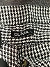 Olivia Houndstooth Gray Casual Pants Size L - photo 6