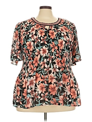 Catherines Short Sleeve Blouse (view 1)