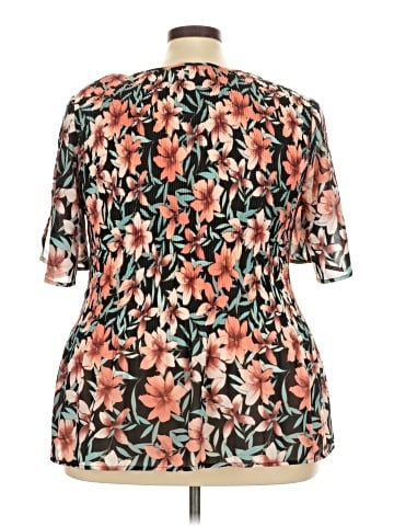 Catherines Short Sleeve Blouse (view 2)