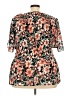 Catherines 100% Polyester Pink Short Sleeve Blouse Size 2XW - photo 2