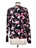 Kensie Floral Black Pink Pullover Sweater Size M - photo 2