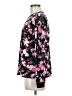 Kensie Floral Black Pink Pullover Sweater Size M - photo 5