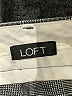 Ann Taylor LOFT Plaid Gray Dress Pants Size 8 - photo 7