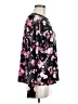 Kensie Floral Black Pink Pullover Sweater Size M - photo 4