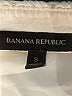 Banana Republic Ivory Short Sleeve Top Size S - photo 4