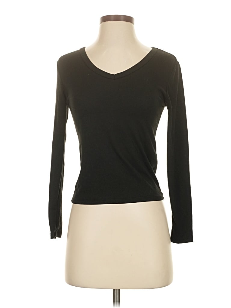 Pre-owned Olivia Rae 3/4 Sleeve T-shirt In Black