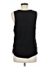 Ann Taylor 100% Polyester Black Sleeveless Blouse Size M - photo 2