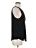 Ann Taylor 100% Polyester Black Sleeveless Blouse Size M - photo 4