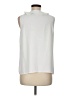 Kasper 100% Polyester Ivory Sleeveless T-Shirt Size M (estimated) - photo 2