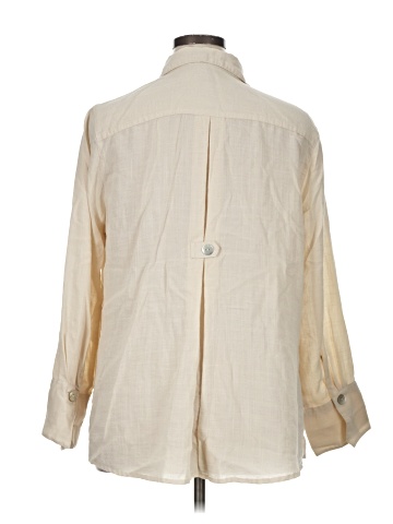 MULTIPLES 3/4 Sleeve Button-Down Shirt (view 2)