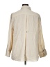 MULTIPLES Ivory 3/4 Sleeve Button-Down Shirt Size 0X - photo 2