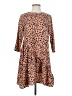 Hayden 100% Polyester Animal Print Brown Casual Dress Size S - photo 1