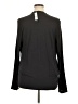 Kenneth Cole New York 100% Polyester Black Long Sleeve Blouse Size XL - photo 2