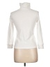 Lands' End 100% Cotton Ivory Long Sleeve Turtleneck Size L - photo 2