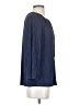 MICHAEL Michael Kors Blue Long Sleeve Blouse Size XS - photo 4