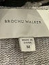 Brochu Walker Animal Print Gray Wool Pullover Sweater Size M - photo 7
