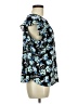 Elle Blue Short Sleeve Blouse Size M - photo 4